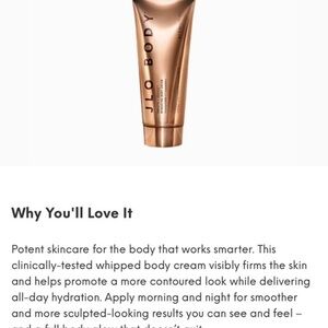 J Lo, beauty gel cream cleanser​